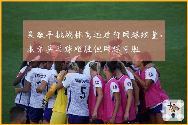 吴敬平挑战林高远进行网球较量，表示乒乓球难胜但网球可胜